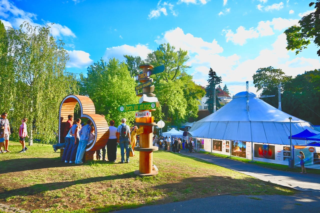 Letní Letná. Foto: František Ortmann.